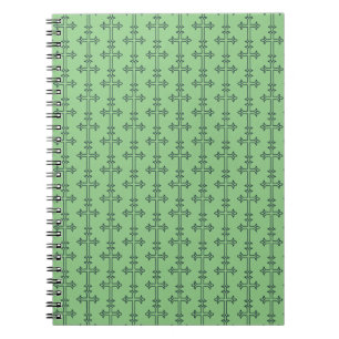 Cuaderno Cruz cristiana típica
