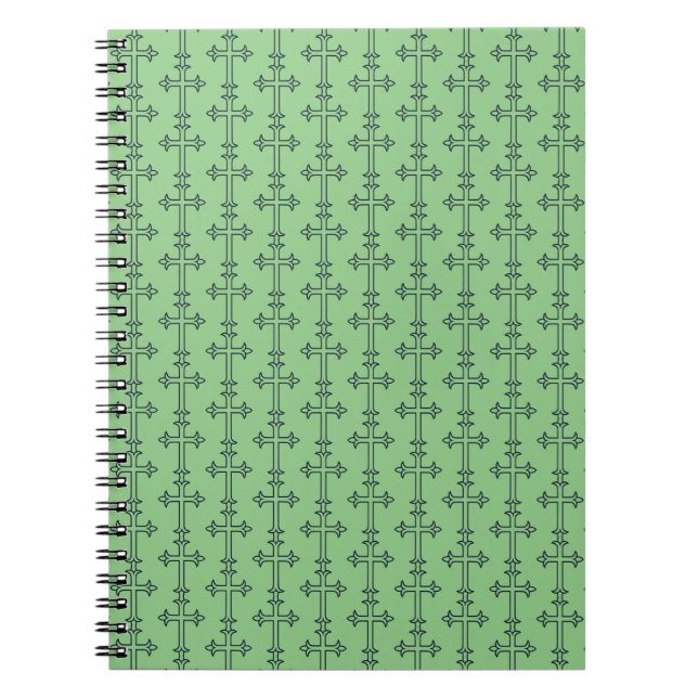 Cuaderno Cruz cristiana típica (Frente)