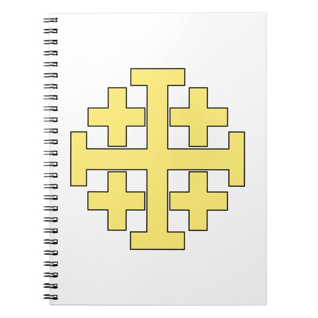 Cuaderno Cruz de Jerusalén (Frente)