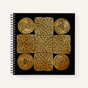 Cuaderno Cruz de Knotwork Celtic