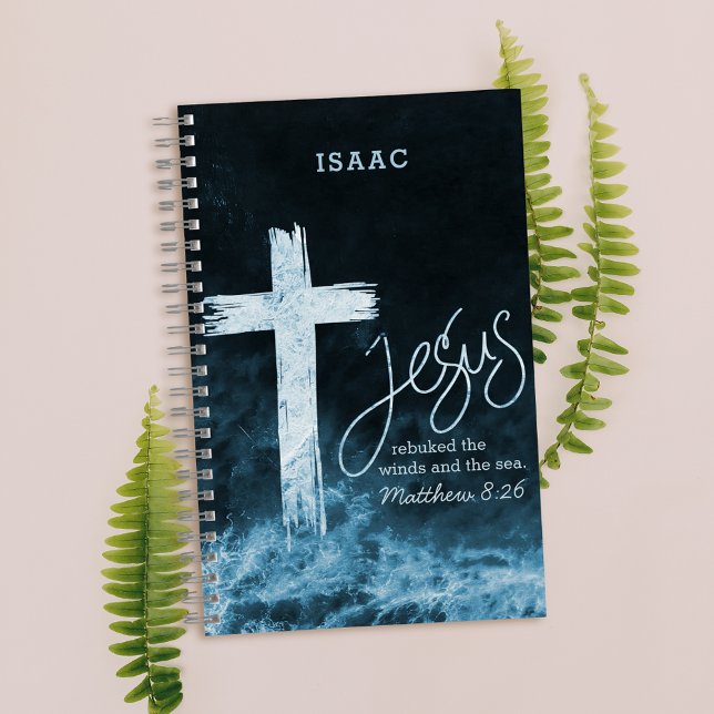Cuaderno Cruz en la Biblia del agua embravecida Verse Perso (Subido por el creador)