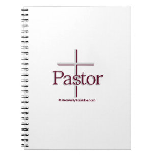 Cuaderno Cruz gris del Pastor de la Iglesia