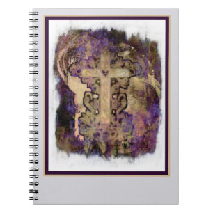 Cuaderno Cruz grunge