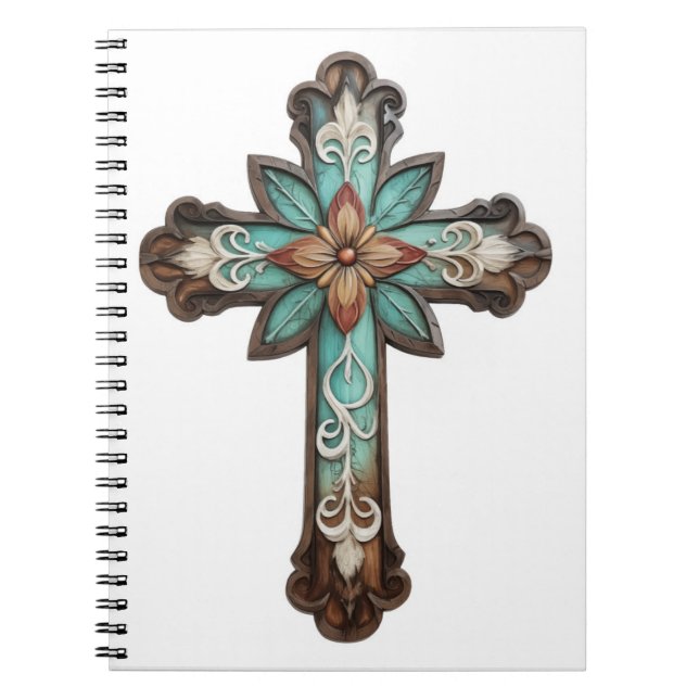 Cuaderno Cruz Ornate (Frente)