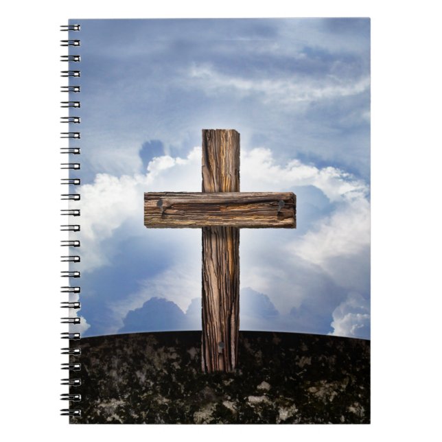 Cuaderno Cruza irregular con cielo (Frente)
