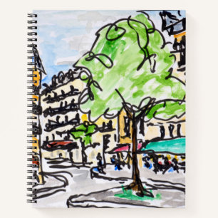 Cuaderno Cruzamiento del Odeón, París, Francia