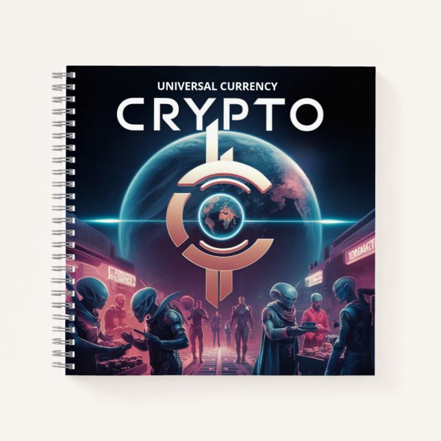 Cuaderno Crypto Planet (Anverso)