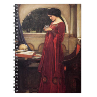 Cuaderno Crystal Ball por John William Waterhouse