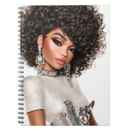 Cuaderno Crystal Corset Glam Girl Spiral Photo Notebook