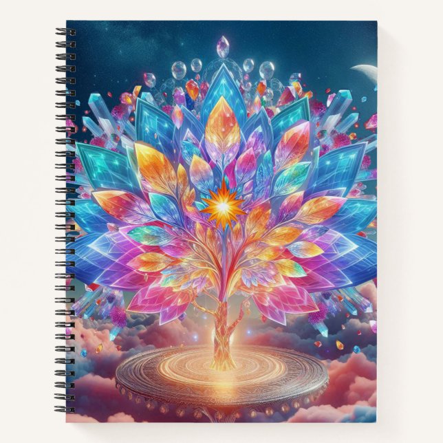 Cuaderno Crystal Tree (Anverso)
