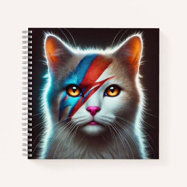 Cuaderno ¡Cuaderno de gato lindo! (Anverso)