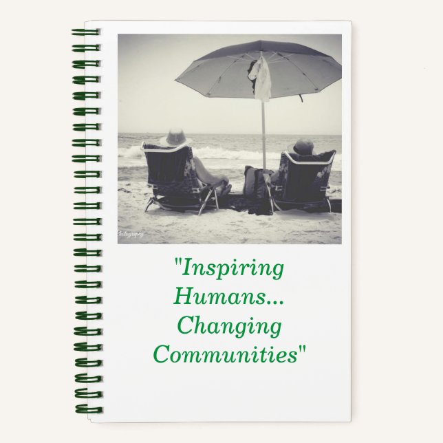 Cuaderno "Cuaderno de Humanos inspirador" (Anverso)