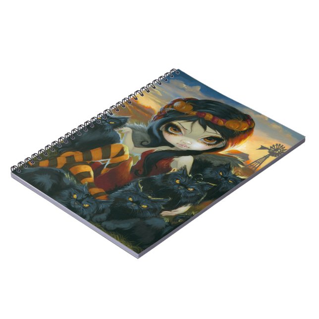 Cuaderno "Cuaderno de los gatitos del otoño" (Lado Izquierdo)