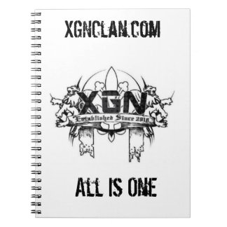 Cuaderno ¡Cuaderno de XGN!