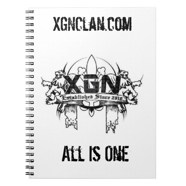 Cuaderno ¡Cuaderno de XGN! (Frente)