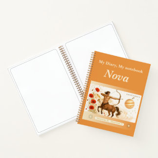 Cuaderno Cuaderno/Diario de Sagitario – Art Nouveau