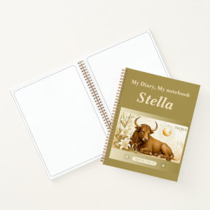 Cuaderno Cuaderno/Diario de Tauro – Art Nouveau