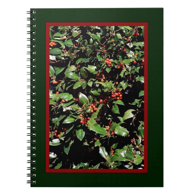 Cuaderno Cuaderno/Diario 'Holly & Berries' (Frente)