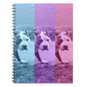 Cuaderno Cuaderno/Diario Pop Art Pit Bull