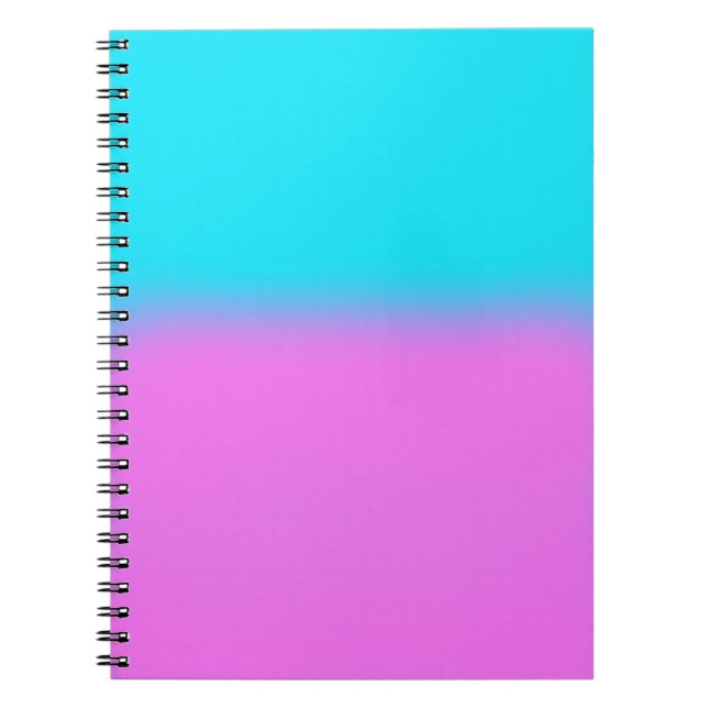 Cuaderno Cuaderno/Diario Rosa y Turquesa (Frente)