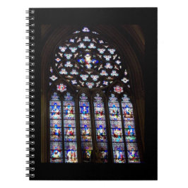 Cuaderno Cuaderno/Diario 'Ventanas de vidrio manchado'