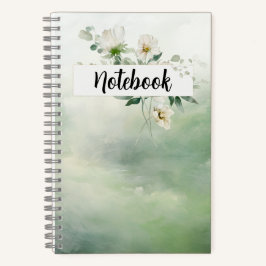 Cuaderno Cuaderno-Floral Verde