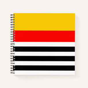 Cuaderno Cuadrado de bloc de notas clásico de banda español