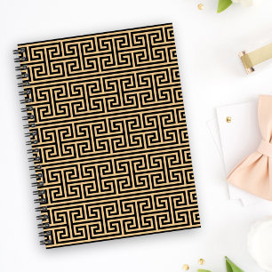 Cuaderno Cuadrado de la clave del meandro griego H Patrón m