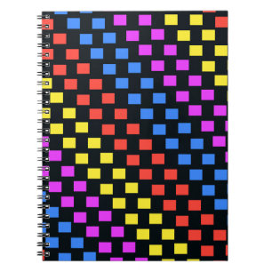 Cuaderno Cuadrados coloridos