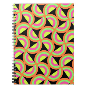 Cuaderno Cuadrados psicodélicos