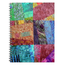 Cuaderno Cuadrados que acolchan del falso batik creativo
