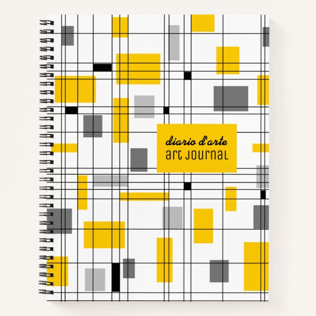 Cuaderno Cuadrícula de mediados del siglo (Anverso)
