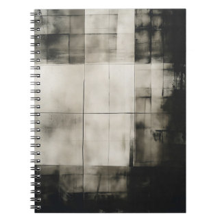 Cuaderno Cuadrícula Silenciosa: Un Estudio en Quietud
