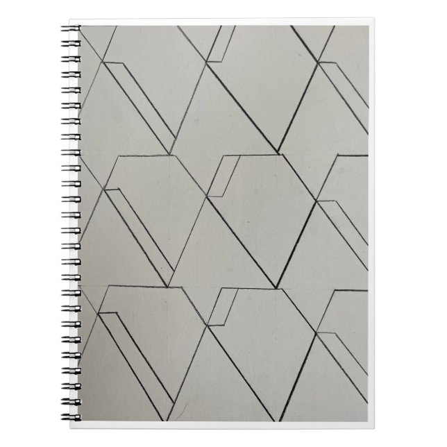 Cuaderno Cuadrícula triangular (Frente)