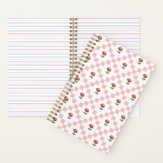 Cuaderno Cuadrillé en rosa