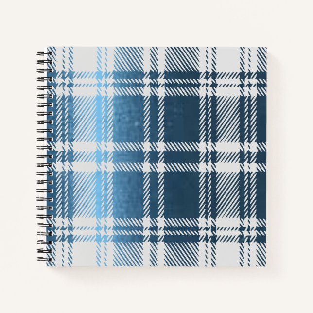 Cuaderno Cuadro Azul  (Anverso)