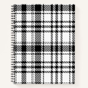 Cuaderno  Cuadro Clásico Negro y Blanco 