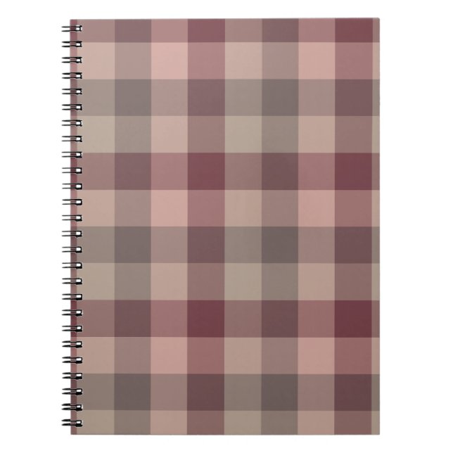 Cuaderno Cuadro de blushwood (Frente)