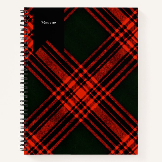 Cuaderno Cuadro de caza del clan Menzies antiguo (Anverso)