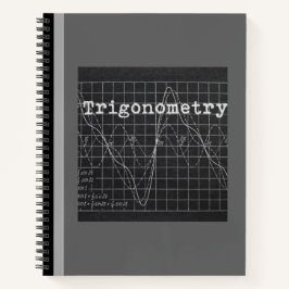 CUADERNO CUADRO DE NOTAS DE TRIGONOMETRÍA (GRIS)