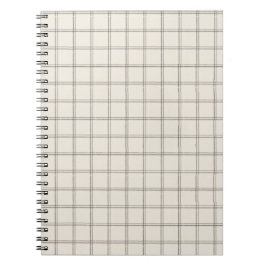Cuaderno Cuadro de ventana de carbón vegetal