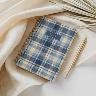 Cuaderno Cuadro Texturizado de Estilo Vaquero Moderno