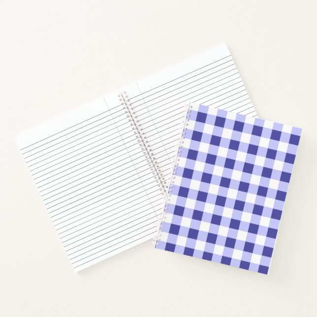 Cuaderno Cuadros violeta claro (Interior)