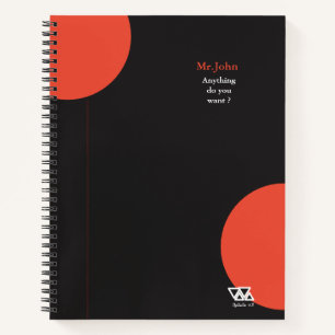 Cuaderno Cualquier cosa que quieras regalo para amigos y fa