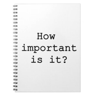 Cuaderno Cuán importante es la tipografía de la cita del es