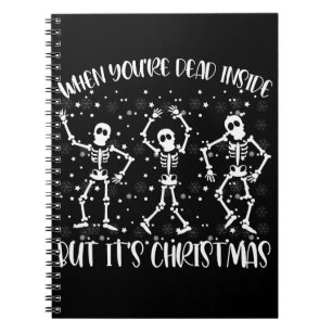 Cuaderno Cuando estás muerto por dentro pero es temporada n