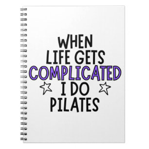 Cuaderno Cuando la vida se complica, yo hago pilas.