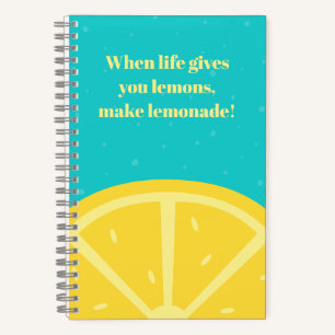 Cuaderno Cuando la vida te da lemas Inspiradores