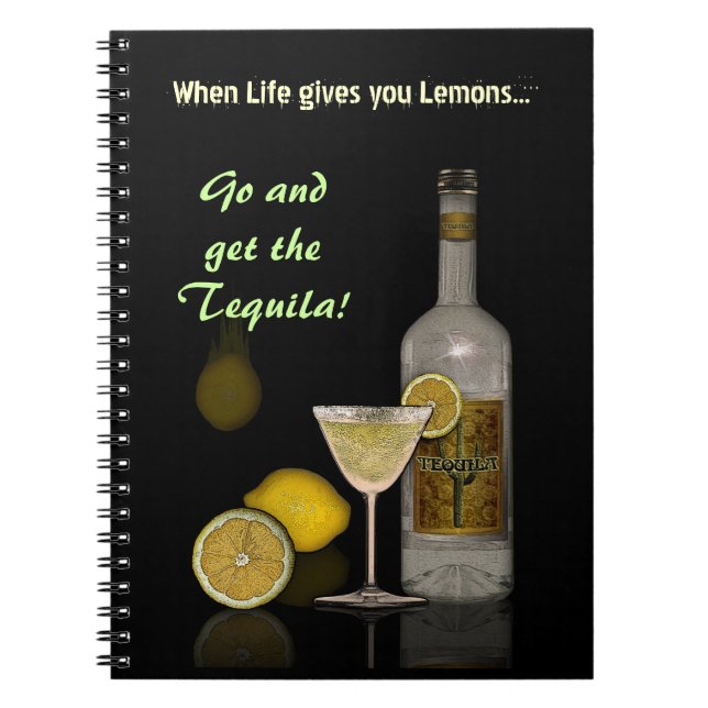 Cuaderno Cuando la Vida te da Lemons... (Frente)