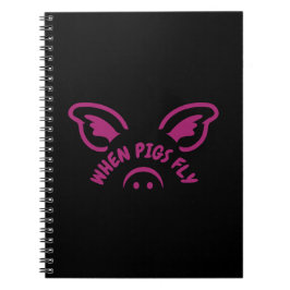 Cuaderno Cuando los cerdos vuelen